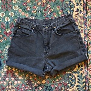 Wrangler black shorts
